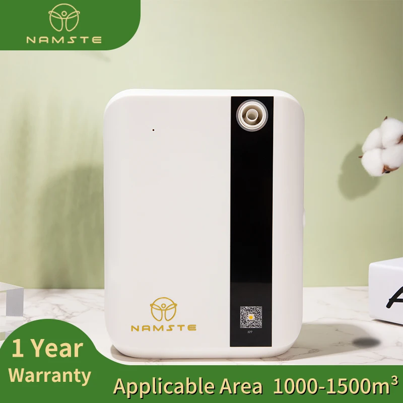 Home Fragrance Logo - NAMSTE 1500m³ Diffuser Aroma Bluetooth Kapasitas