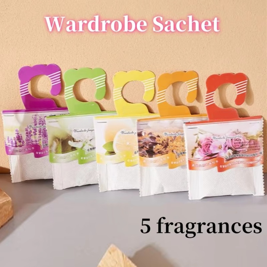 5 buah lemari pewangi sachet b - Home Fragrance Logo ulasan dan harga